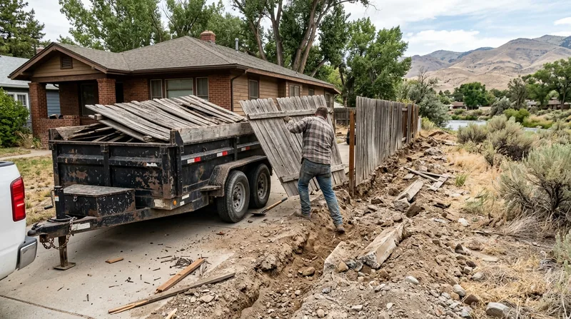 Fence Replacement & Removal Reno